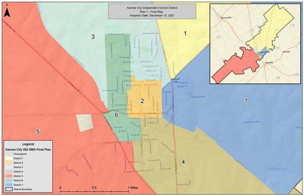 School Board District Map 